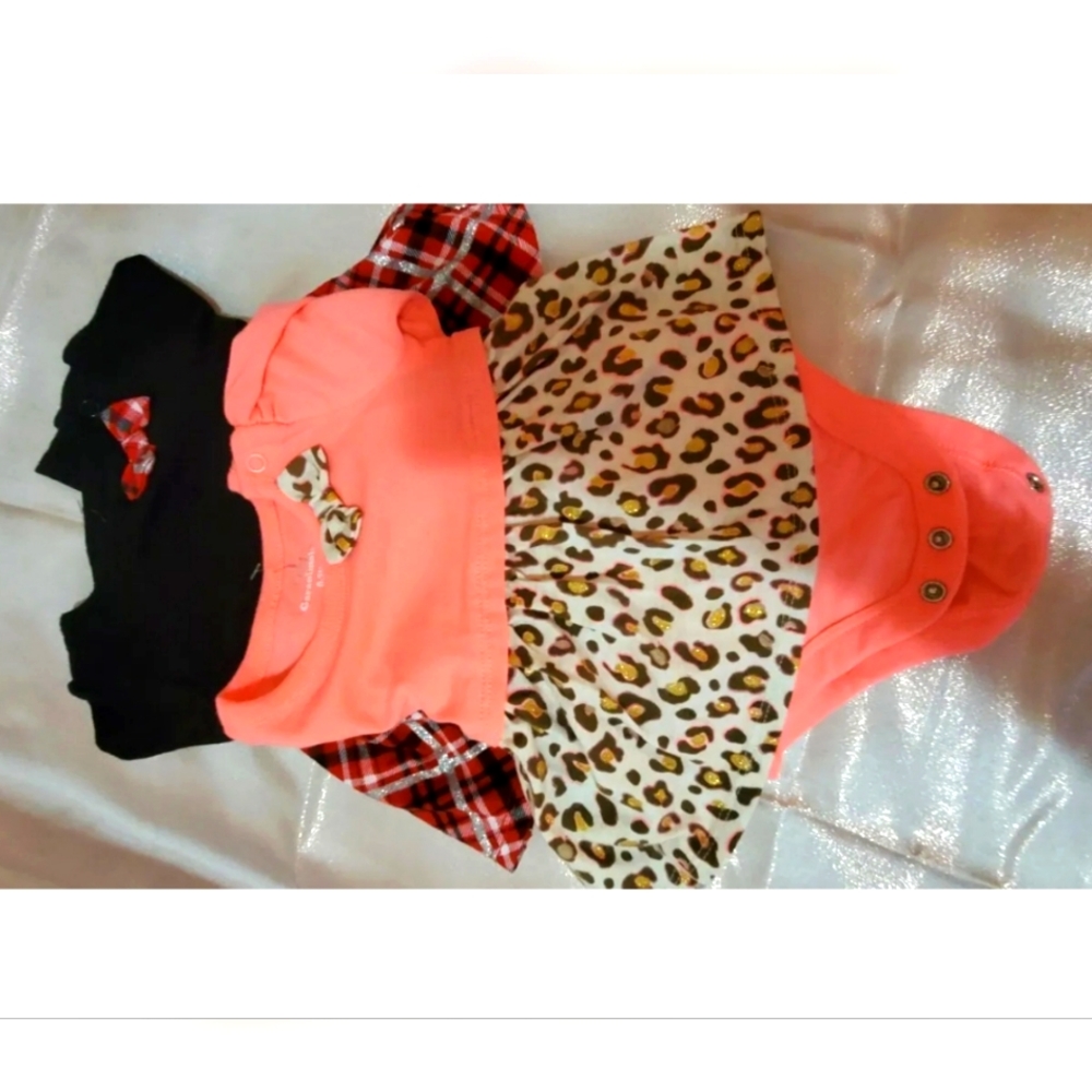Garanimals Baby Girls *2 PACK* One Piece Bodysuits 0-3 Month